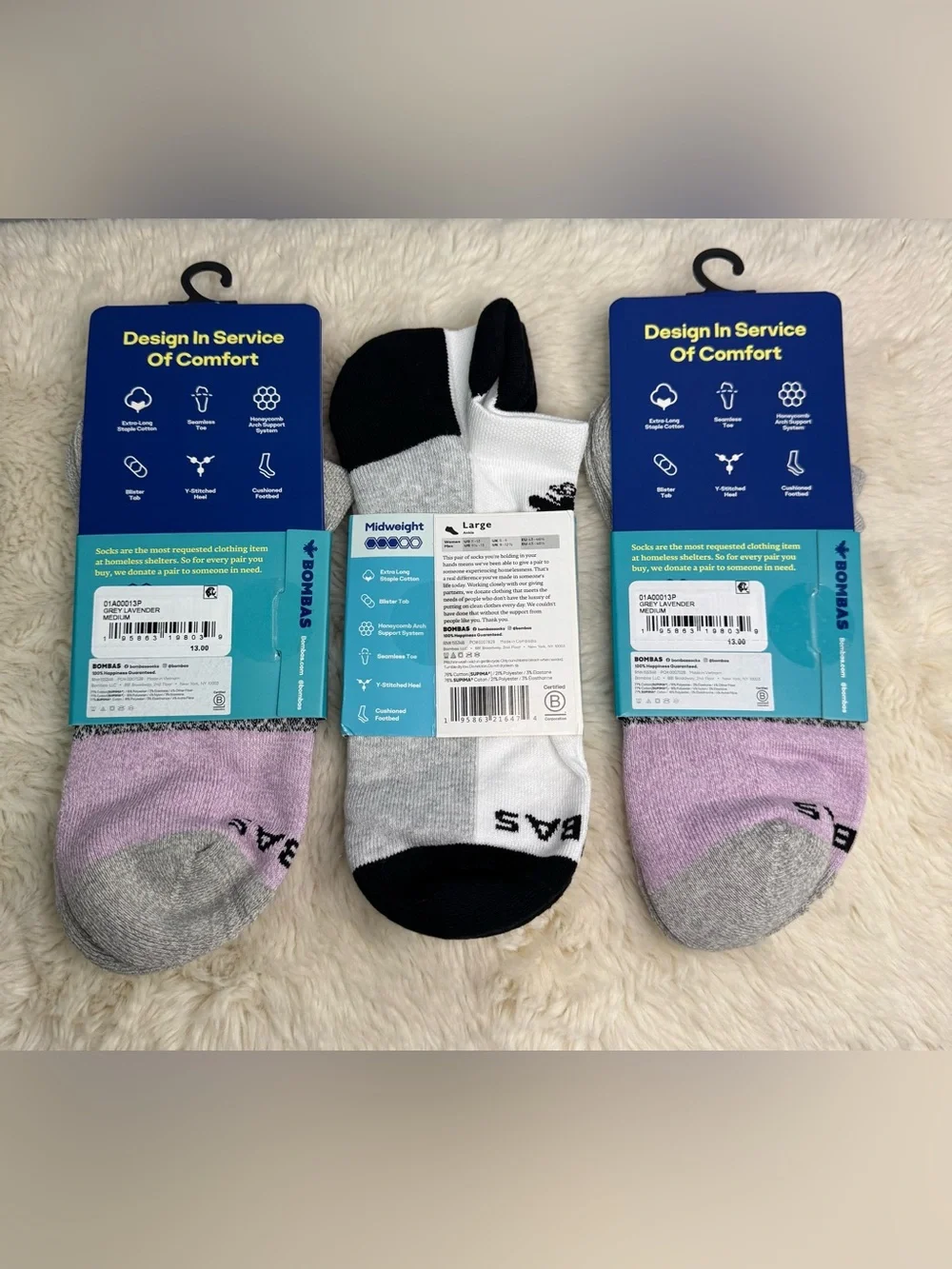 Sock Bundle: Bombas Women’s Ankle Socks